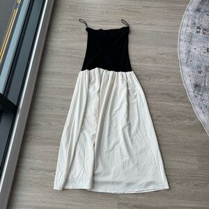 Commense strapless maxi dress